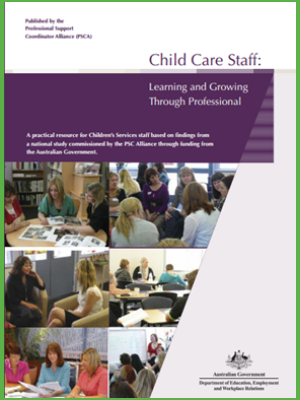 Child Care Staff - Learning and Growing Through Professional Development