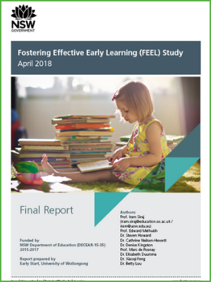 Fostering Effective Early Learning Study